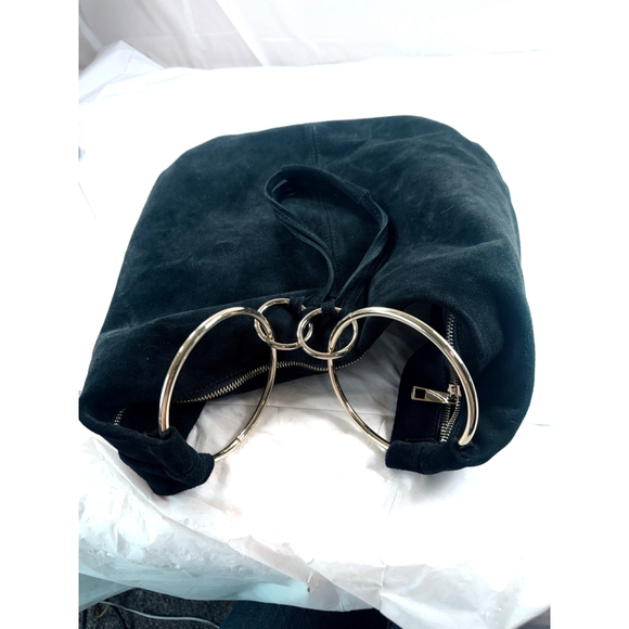 Bracelet Suede Hobo Bag Borse in Pelle suede leather hobo - Picture 5 of 11